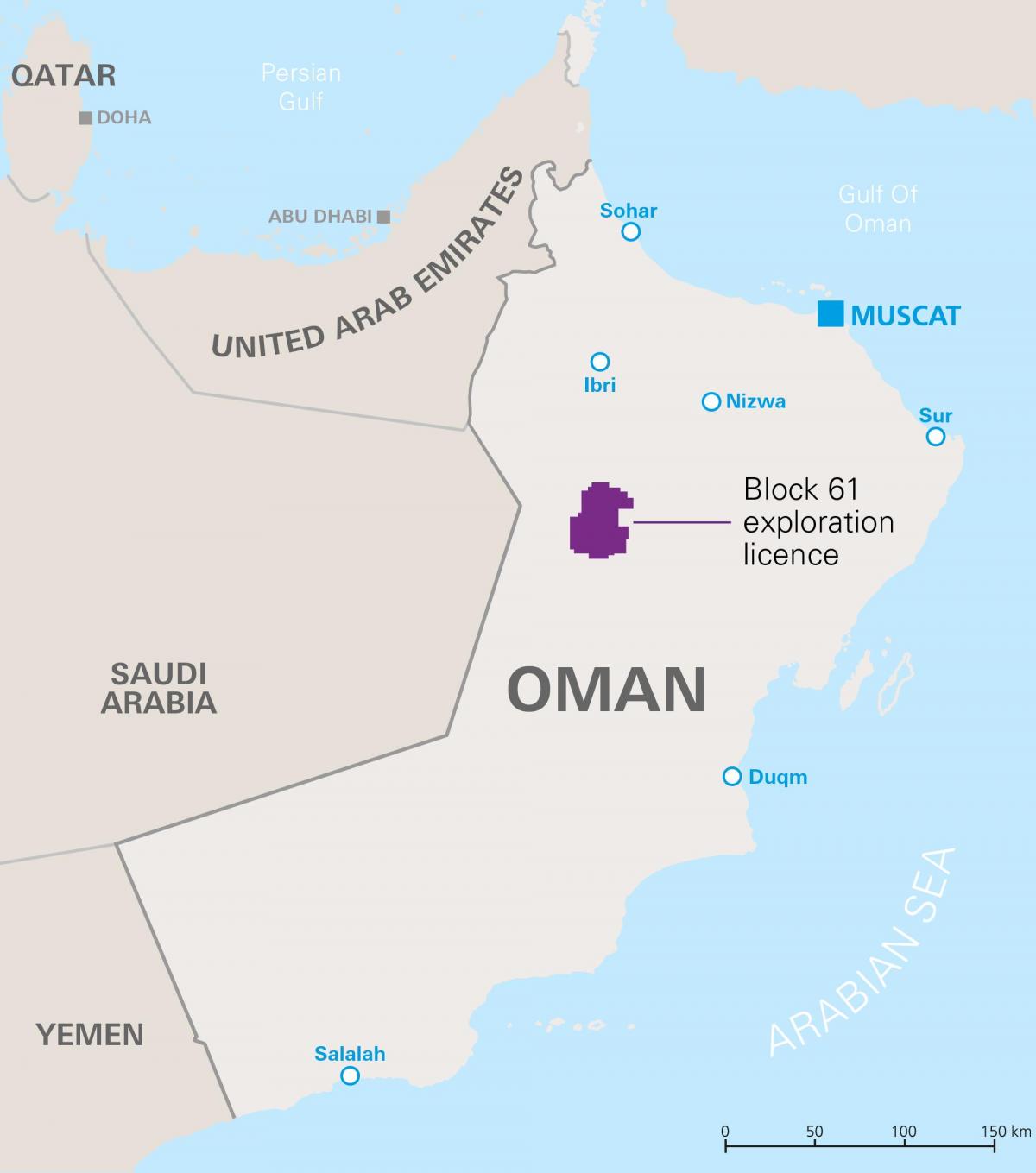 карта хаззан Оман